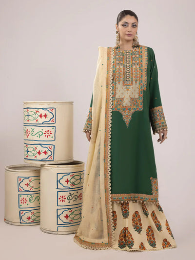Ittehad | Faiza Faisal Rangeeli Lawn 24 | Zebo -  Ittehad Luxury - Original Designer Dress - House of Maryam