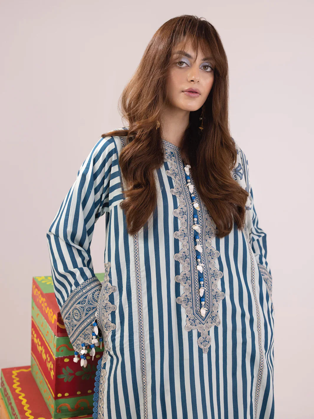 Ittehad | Faiza Faisal Rangeeli Lawn 24 | Albeli -  Ittehad Luxury -  House of Maryam