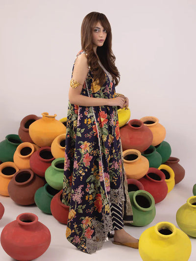 Ittehad | Faiza Faisal Rangeeli Lawn 24 | Champa -  Ittehad Luxury - Original Designer Dress - House of Maryam
