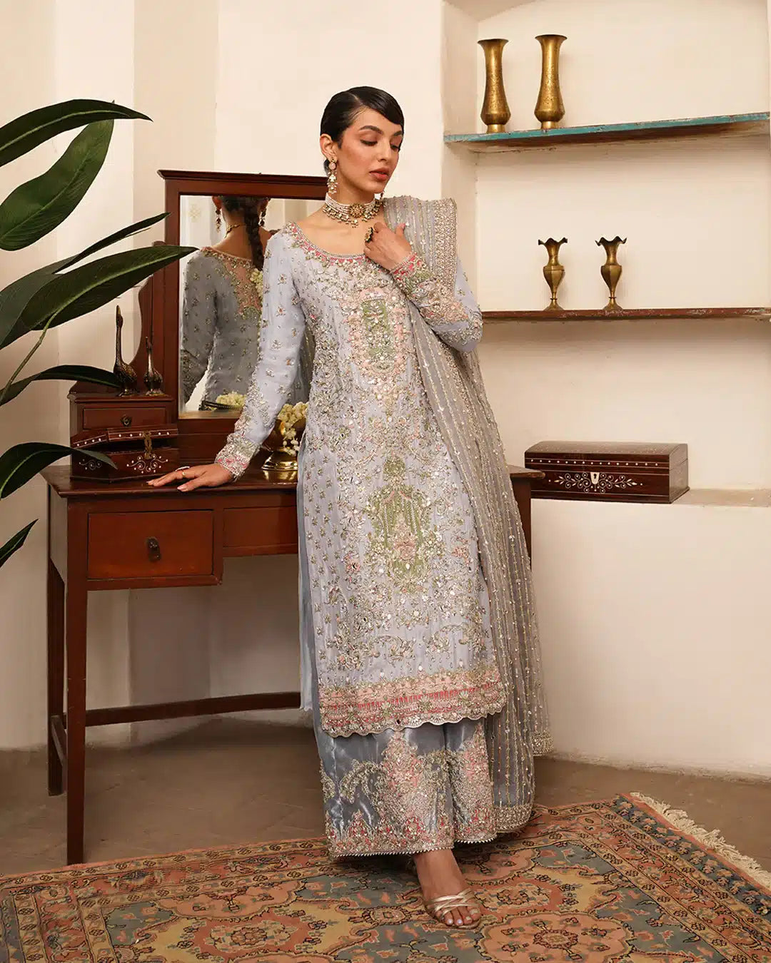Faiza Saqlain | Irina Wedding Formals 23 | Edrina -  Faiza Saqlain Bridal - Original Designer Dress - House of Maryam