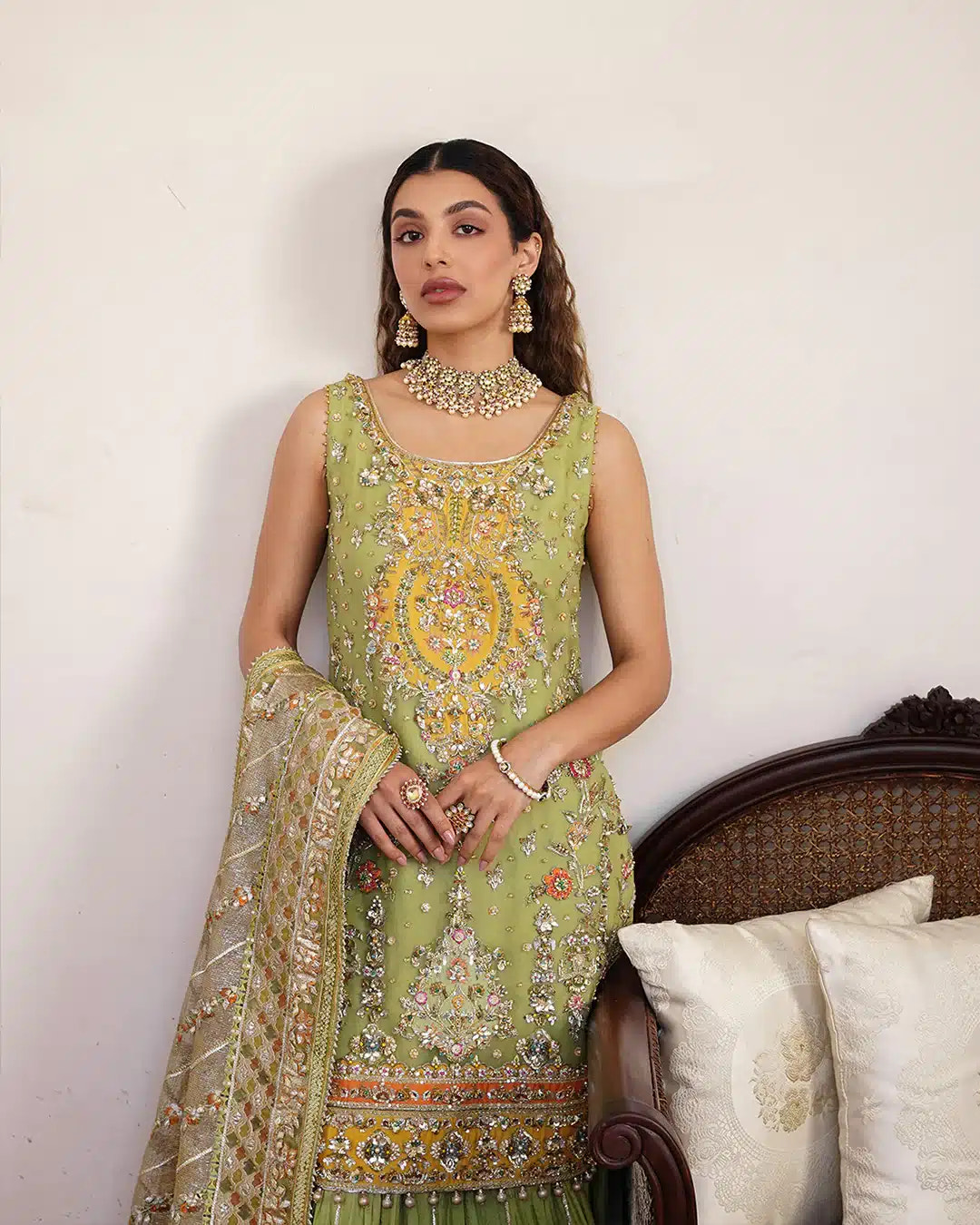 Faiza Saqlain | Irina Wedding Formals 23 | Tamaan -  Faiza Saqlain Bridal - Original Designer Dress - House of Maryam