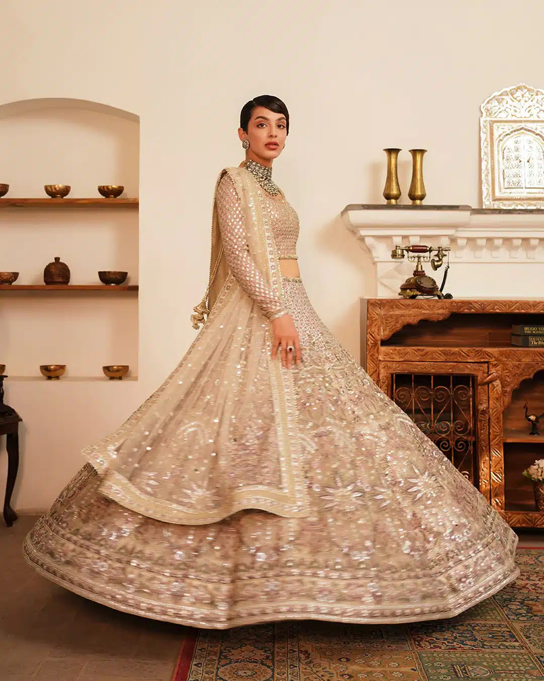 Faiza Saqlain | Irina Wedding Formals 23 | Faatin -  Faiza Saqlain Bridal - Original Designer Dress - House of Maryam