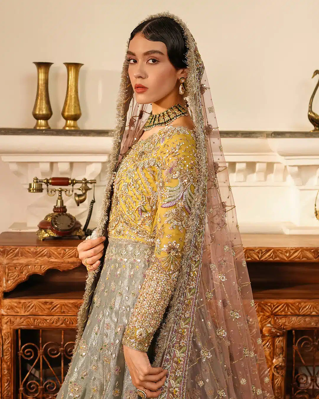 Faiza Saqlain | Irina Wedding Formals 23 | Najmeh by Designer Faiza Saqlain - House of Maryam - Pakistani Designer Ethnic Wear in {{ shop.shopifyCountryName }}