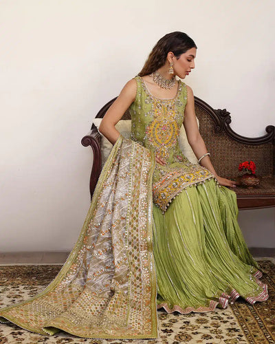 Faiza Saqlain | Irina Wedding Formals 23 | Tamaan -  Faiza Saqlain Bridal - Original Designer Dress - House of Maryam
