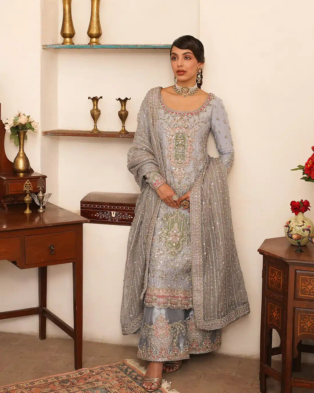 Faiza Saqlain | Irina Wedding Formals 23 | Edrina -  Faiza Saqlain Bridal - Original Designer Dress - House of Maryam