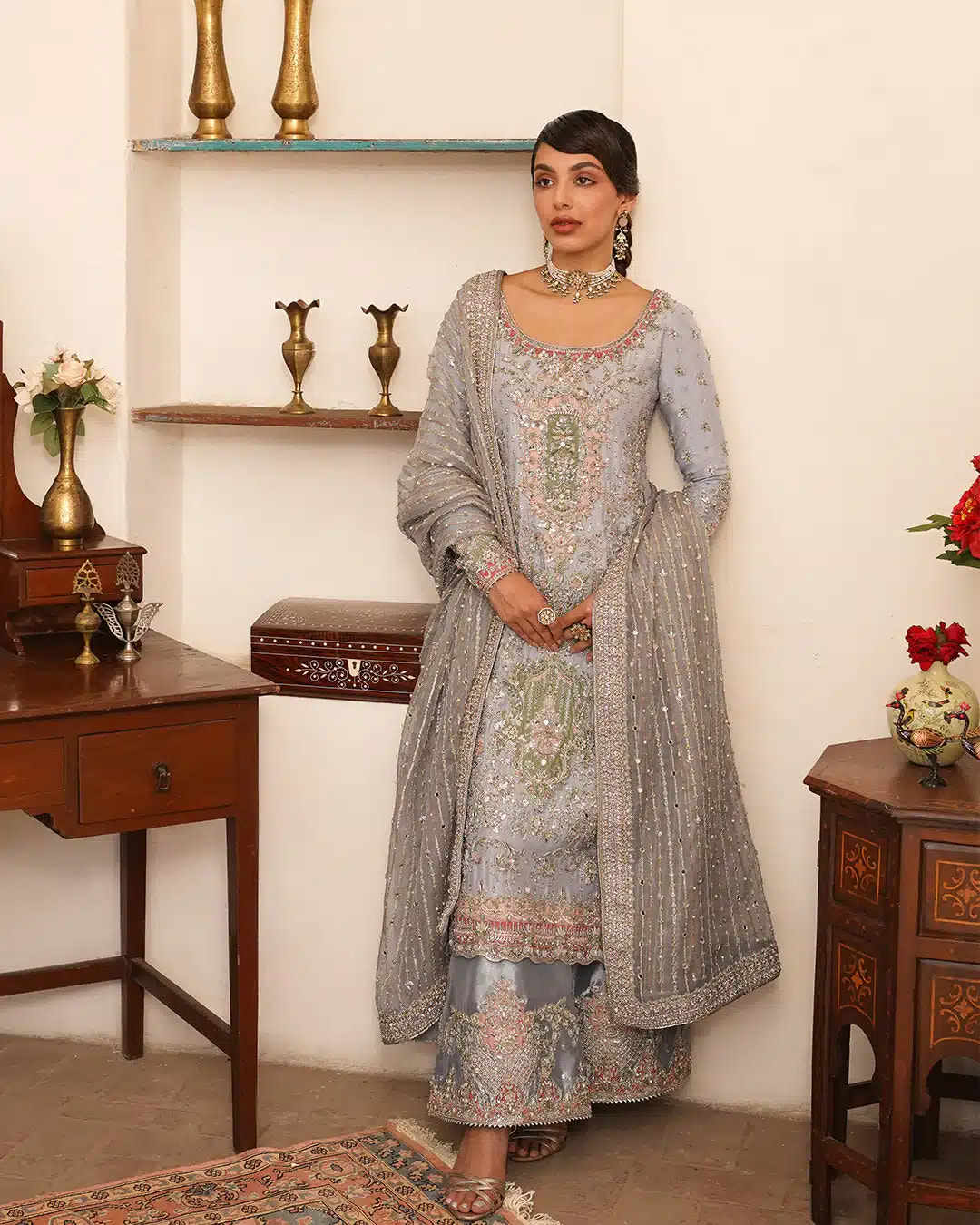 Faiza Saqlain | Irina Wedding Formals 23 | Edrina -  Faiza Saqlain Bridal - Original Designer Dress - House of Maryam