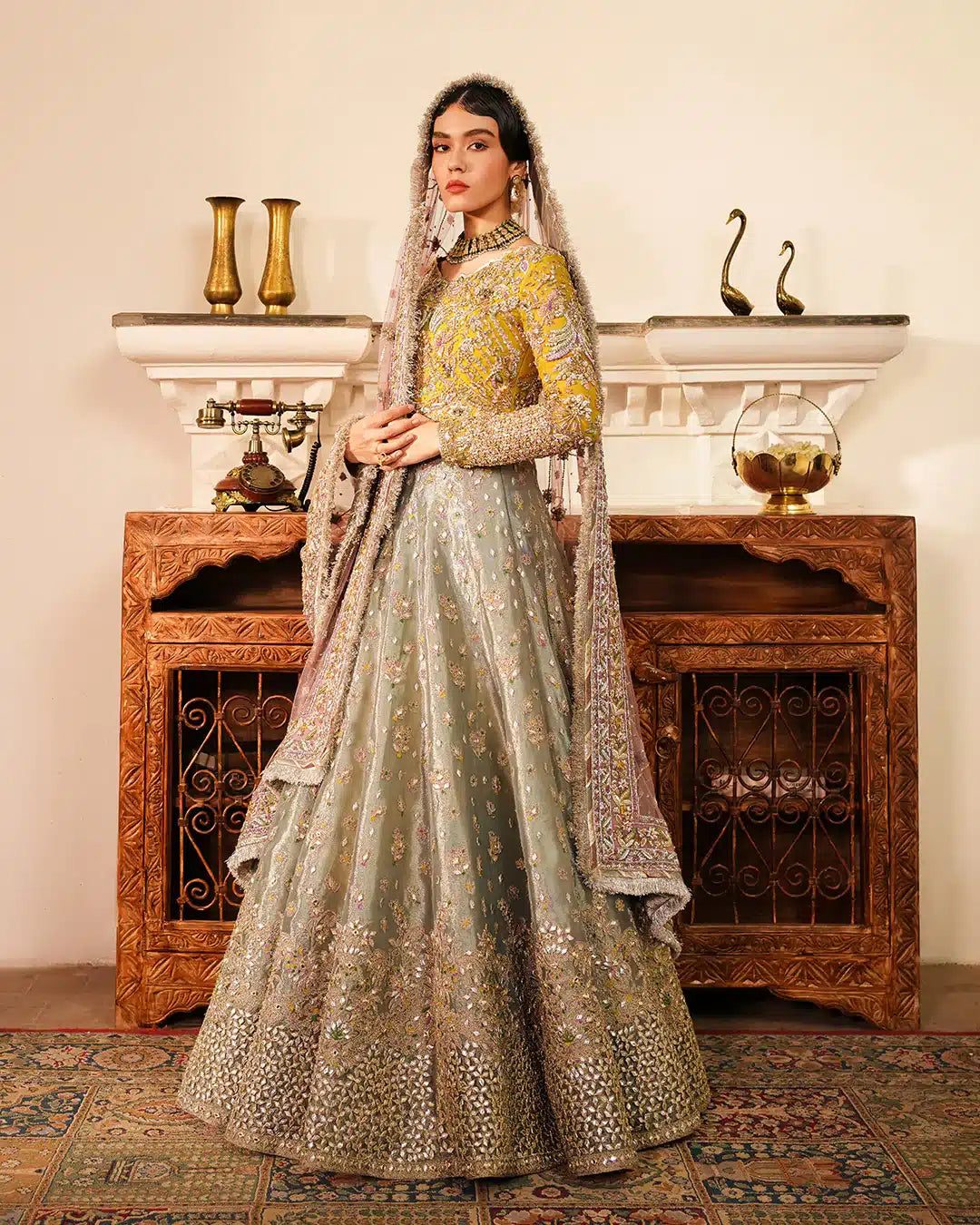 Faiza Saqlain | Irina Wedding Formals 23 | Najmeh by Designer Faiza Saqlain - House of Maryam - Pakistani Designer Ethnic Wear in {{ shop.shopifyCountryName }}