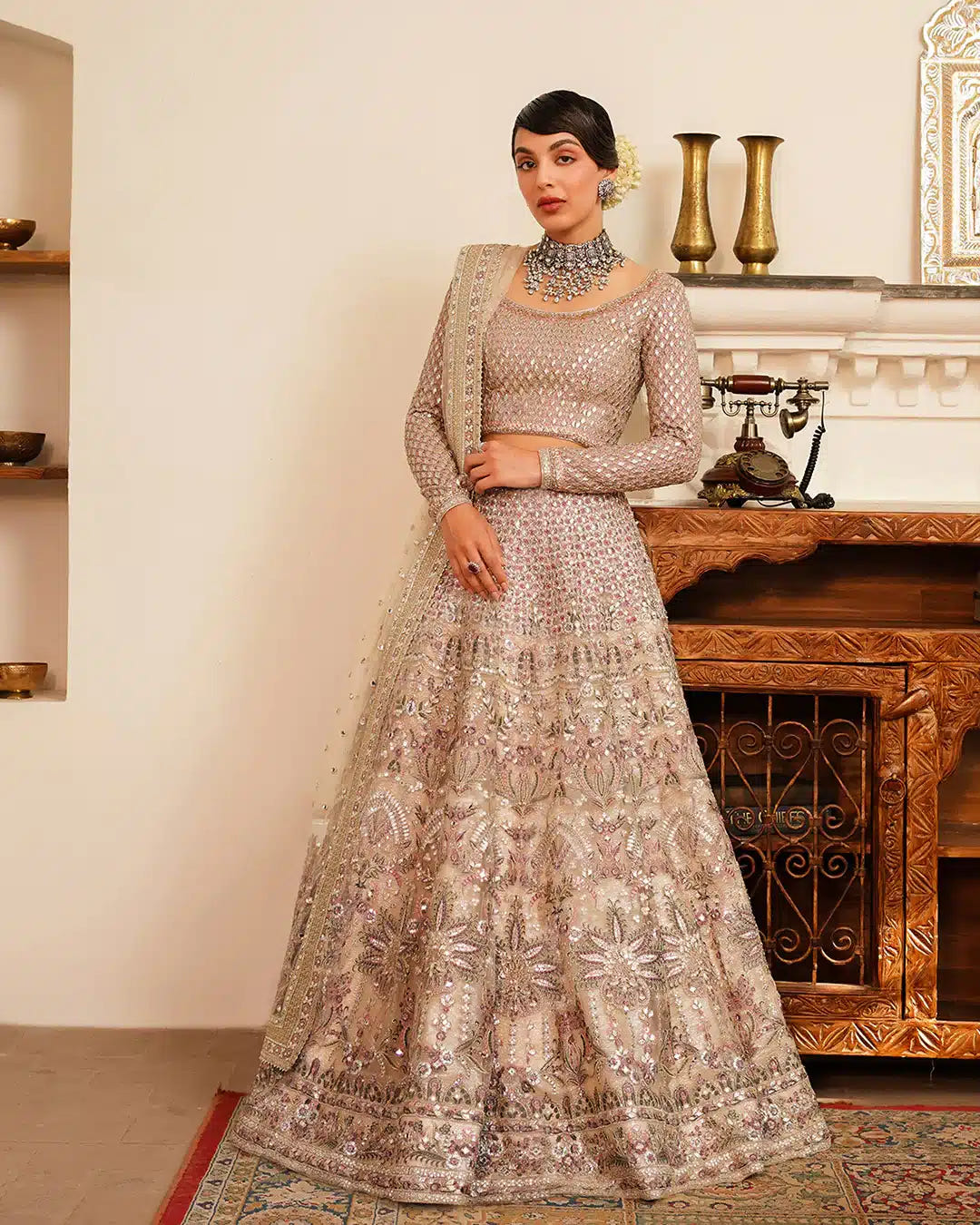 Faiza Saqlain | Irina Wedding Formals 23 | Faatin -  Faiza Saqlain Bridal - Original Designer Dress - House of Maryam
