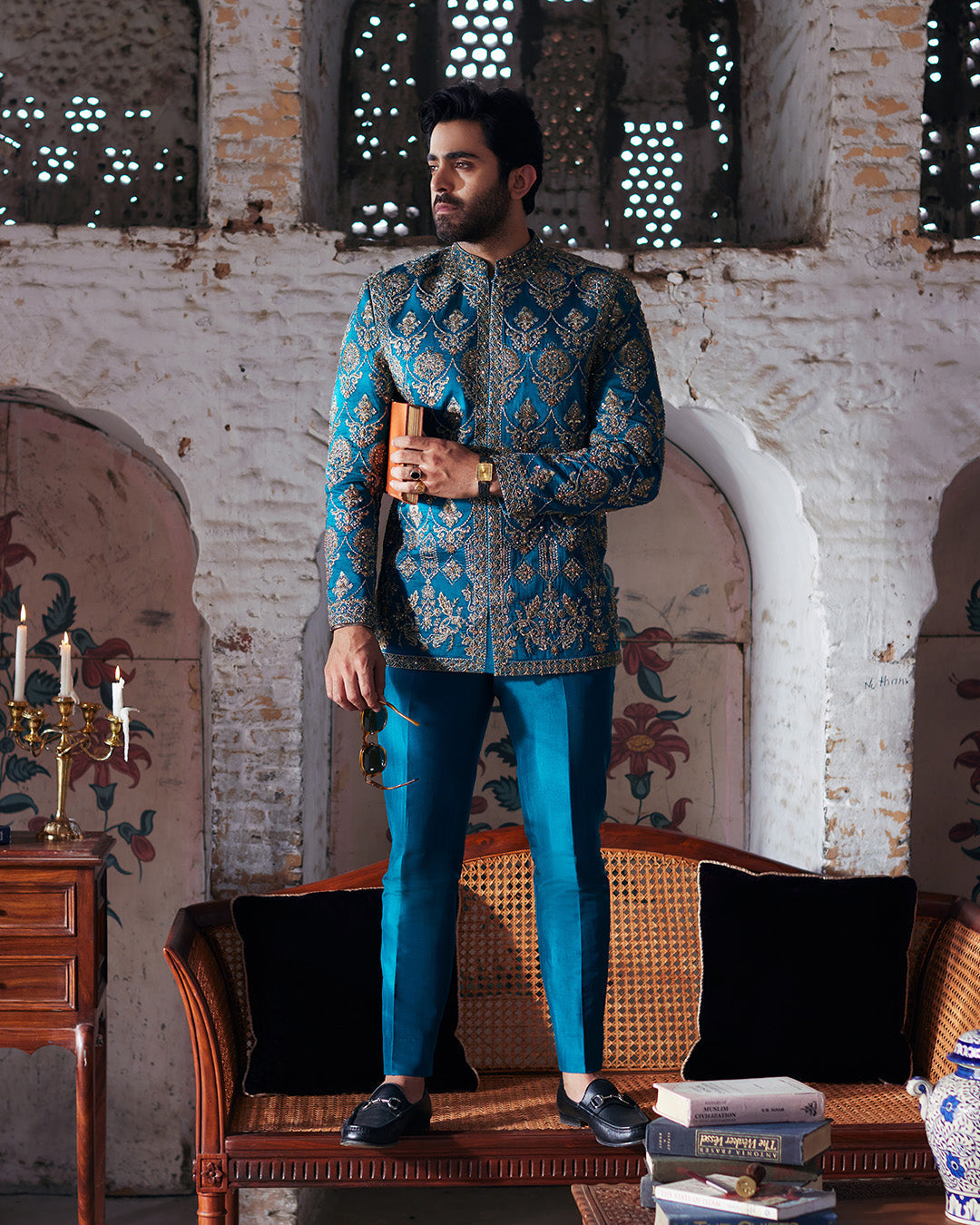 Pakistani Menswear | Gezan by Designer House of Maryam Ltd. - House of Maryam - Pakistani Designer Ethnic Wear in {{ shop.shopifyCountryName }}