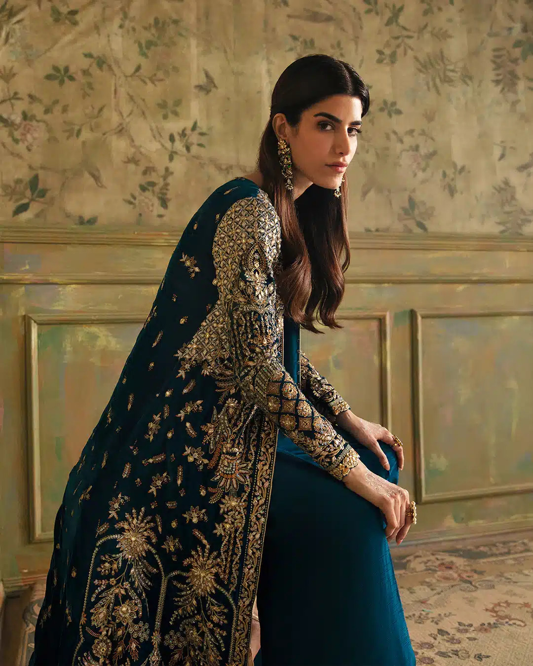 Faiza Saqlain | Manaar Luxe Formals 23 | Haanie -  Faiza Saqlain Bridal - Original Designer Dress - House of Maryam