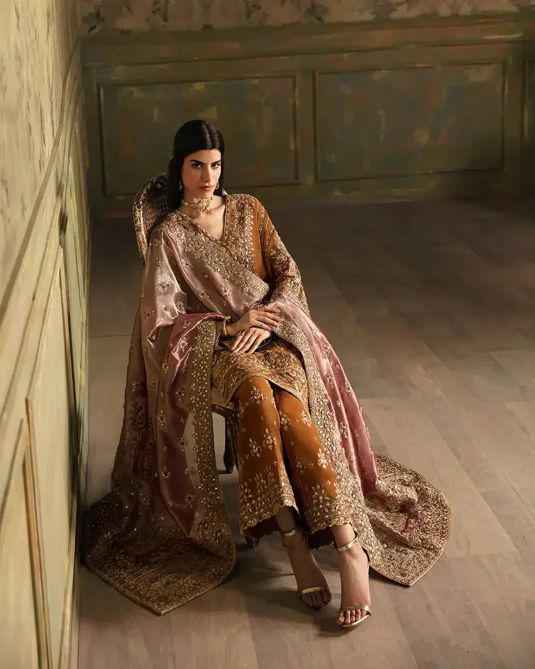 Faiza Saqlain | Manaar Luxe Formals 23 | Lamees -  Faiza Saqlain Bridal - Original Designer Dress - House of Maryam