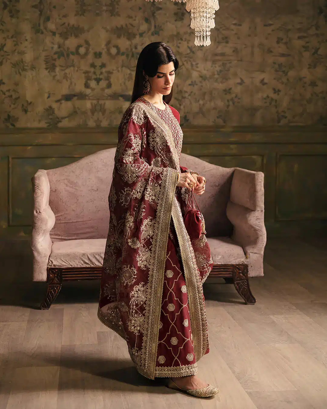 Faiza Saqlain | Manaar Luxe Formals 23 | Negar -  Faiza Saqlain Bridal - Original Designer Dress - House of Maryam