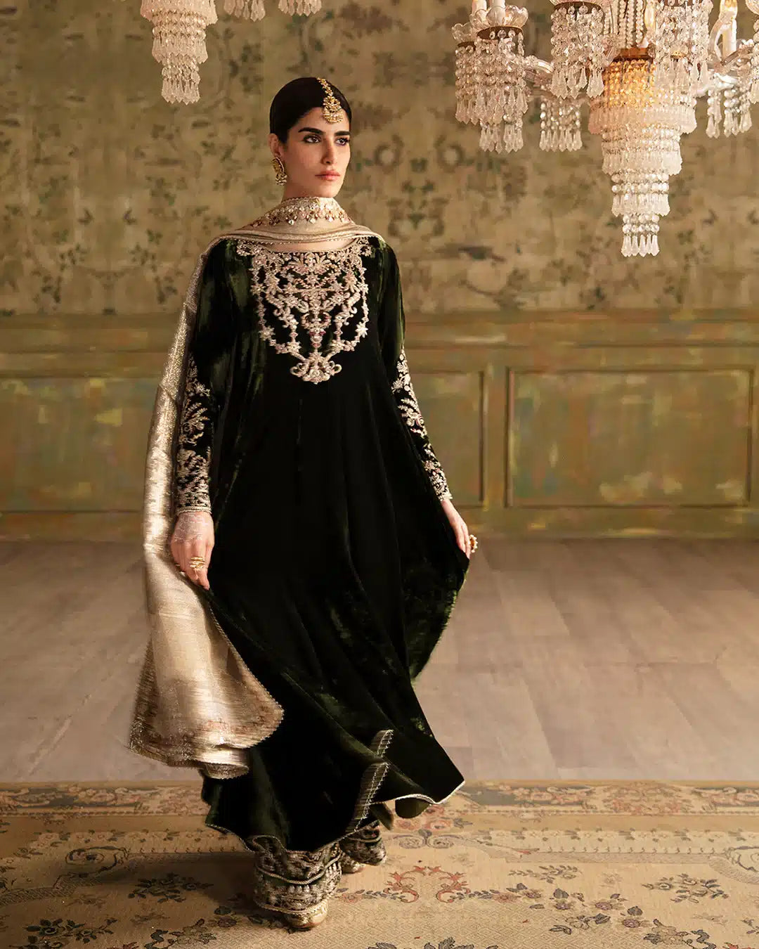 Faiza Saqlain | Manaar Luxe Formals 23 | Tissa -  Faiza Saqlain Bridal - Original Designer Dress - House of Maryam