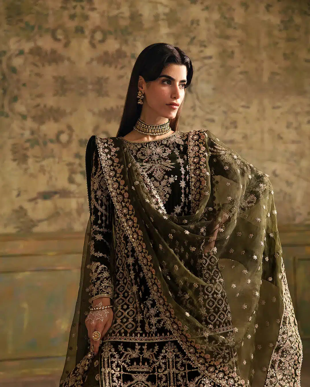 Faiza Saqlain | Manaar Luxe Formals 23 | Adara -  Faiza Saqlain Bridal - Original Designer Dress - House of Maryam