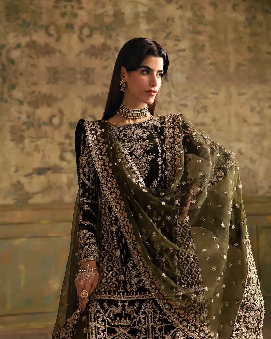 Faiza Saqlain | Manaar Luxe Formals 23 | Adara -  Faiza Saqlain Bridal - Original Designer Dress - House of Maryam
