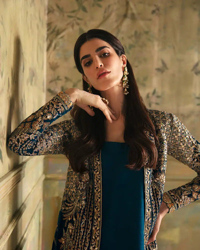 Faiza Saqlain | Manaar Luxe Formals 23 | Haanie -  Faiza Saqlain Bridal - Original Designer Dress - House of Maryam