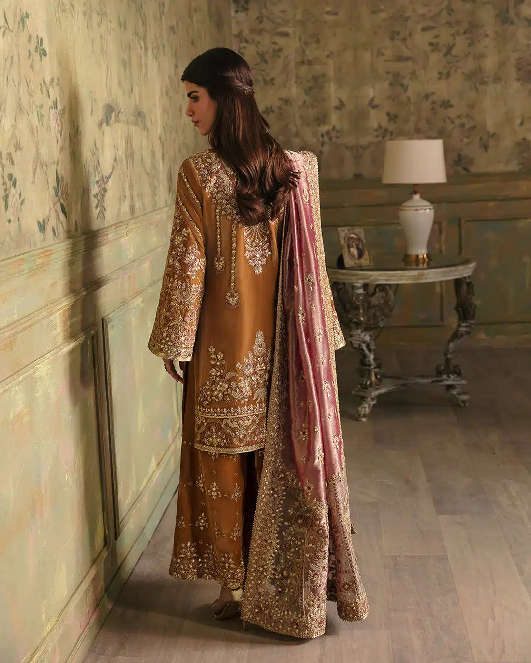 Faiza Saqlain | Manaar Luxe Formals 23 | Lamees by Designer Faiza Saqlain - House of Maryam - Pakistani Designer Ethnic Wear in {{ shop.shopifyCountryName }}