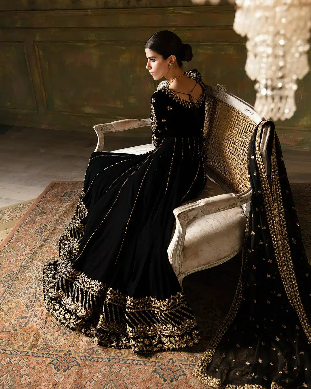 Faiza Saqlain | Manaar Luxe Formals 23 | Venera -  Faiza Saqlain Bridal - Original Designer Dress - House of Maryam