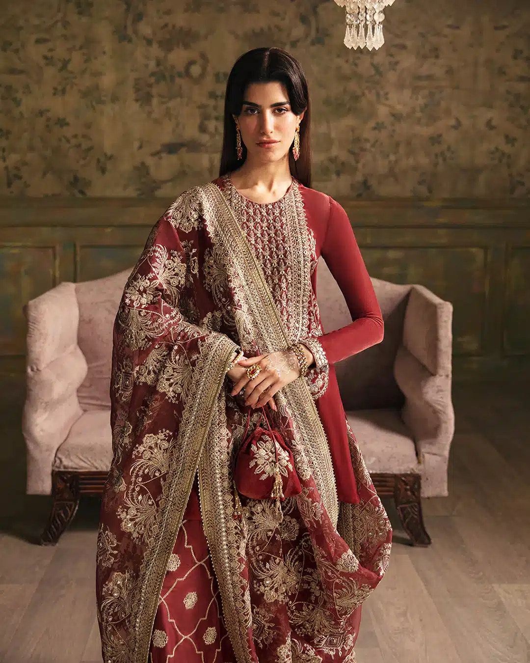 Faiza Saqlain | Manaar Luxe Formals 23 | Negar -  Faiza Saqlain Bridal - Original Designer Dress - House of Maryam