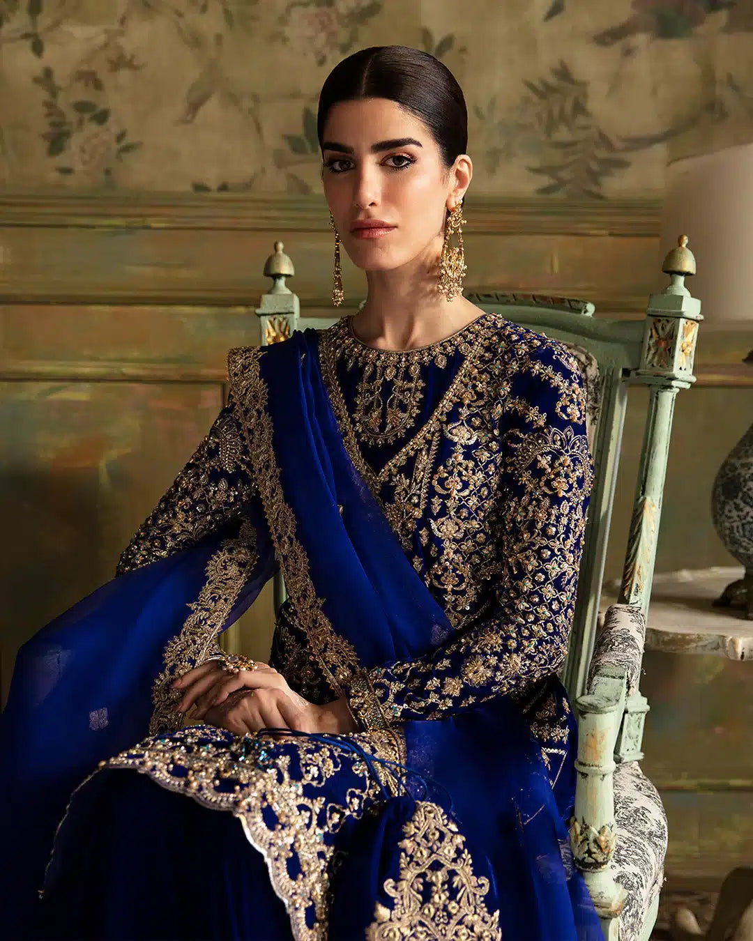 Faiza Saqlain | Manaar Luxe Formals 23 | Seyhana -  Faiza Saqlain Bridal - Original Designer Dress - House of Maryam