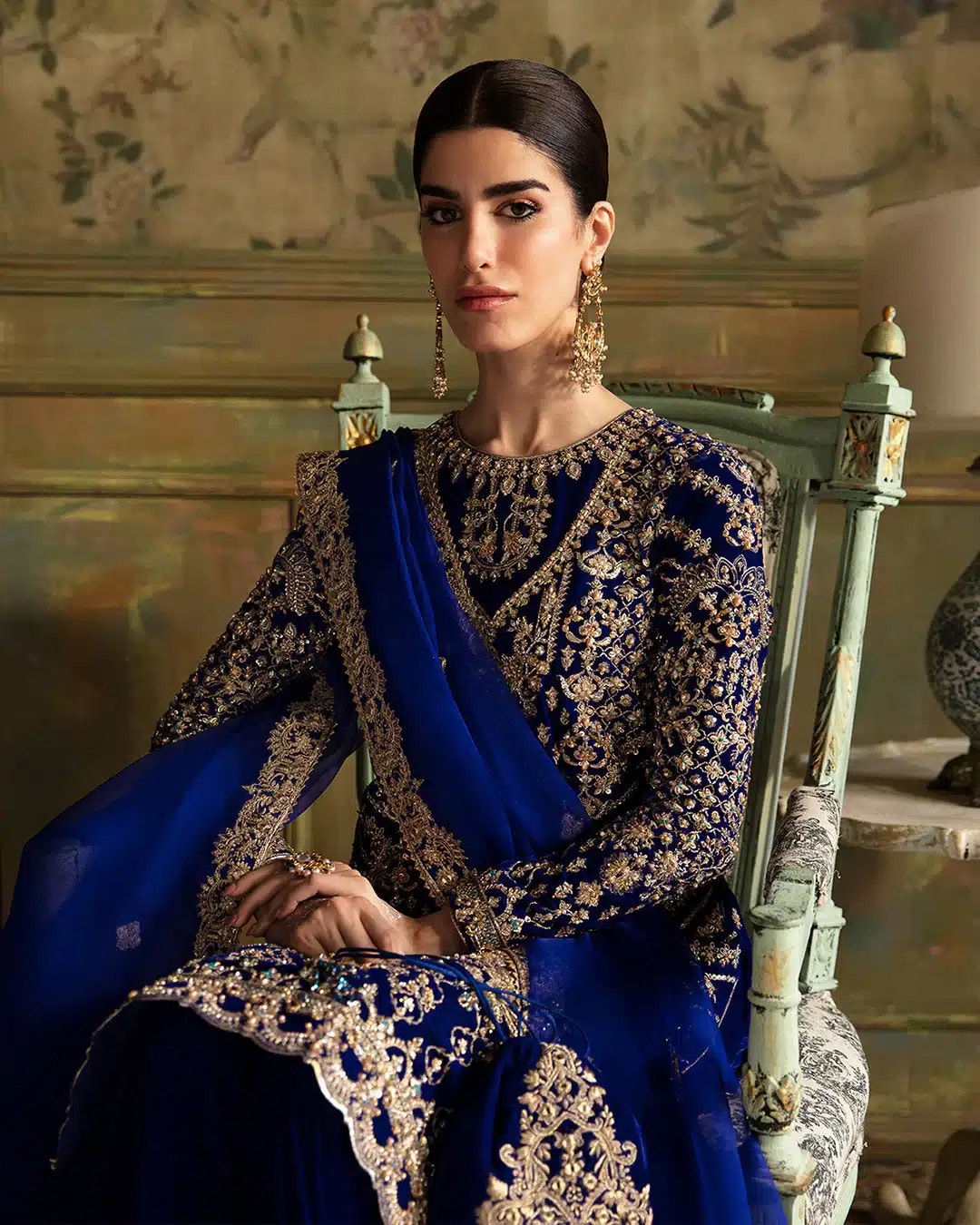 Faiza Saqlain | Manaar Luxe Formals 23 | Seyhana -  Faiza Saqlain Bridal - Original Designer Dress - House of Maryam