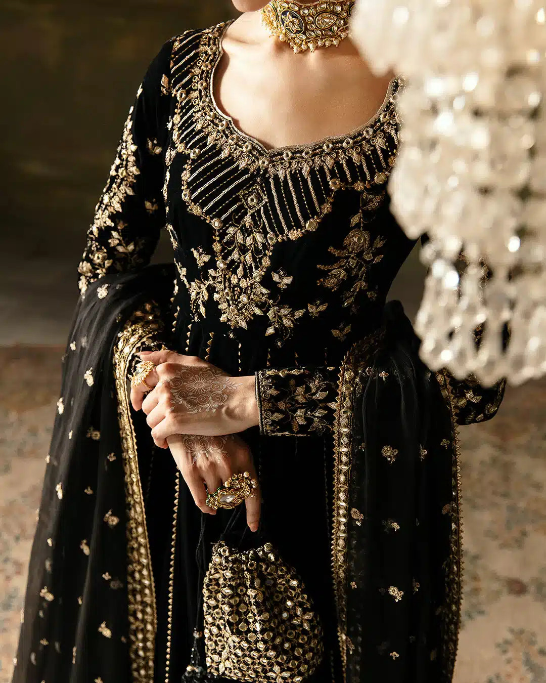 Faiza Saqlain | Manaar Luxe Formals 23 | Venera -  Faiza Saqlain Bridal - Original Designer Dress - House of Maryam