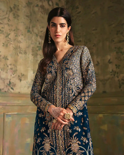 Faiza Saqlain | Manaar Luxe Formals 23 | Haanie -  Faiza Saqlain Bridal - Original Designer Dress - House of Maryam