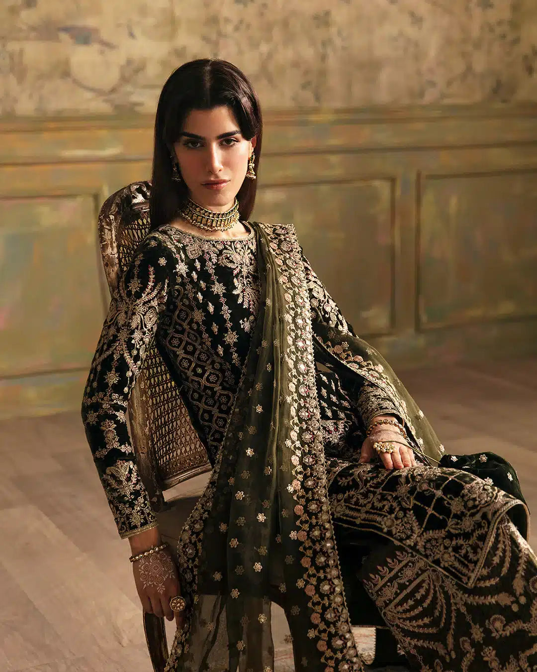 Faiza Saqlain | Manaar Luxe Formals 23 | Adara -  Faiza Saqlain Bridal - Original Designer Dress - House of Maryam