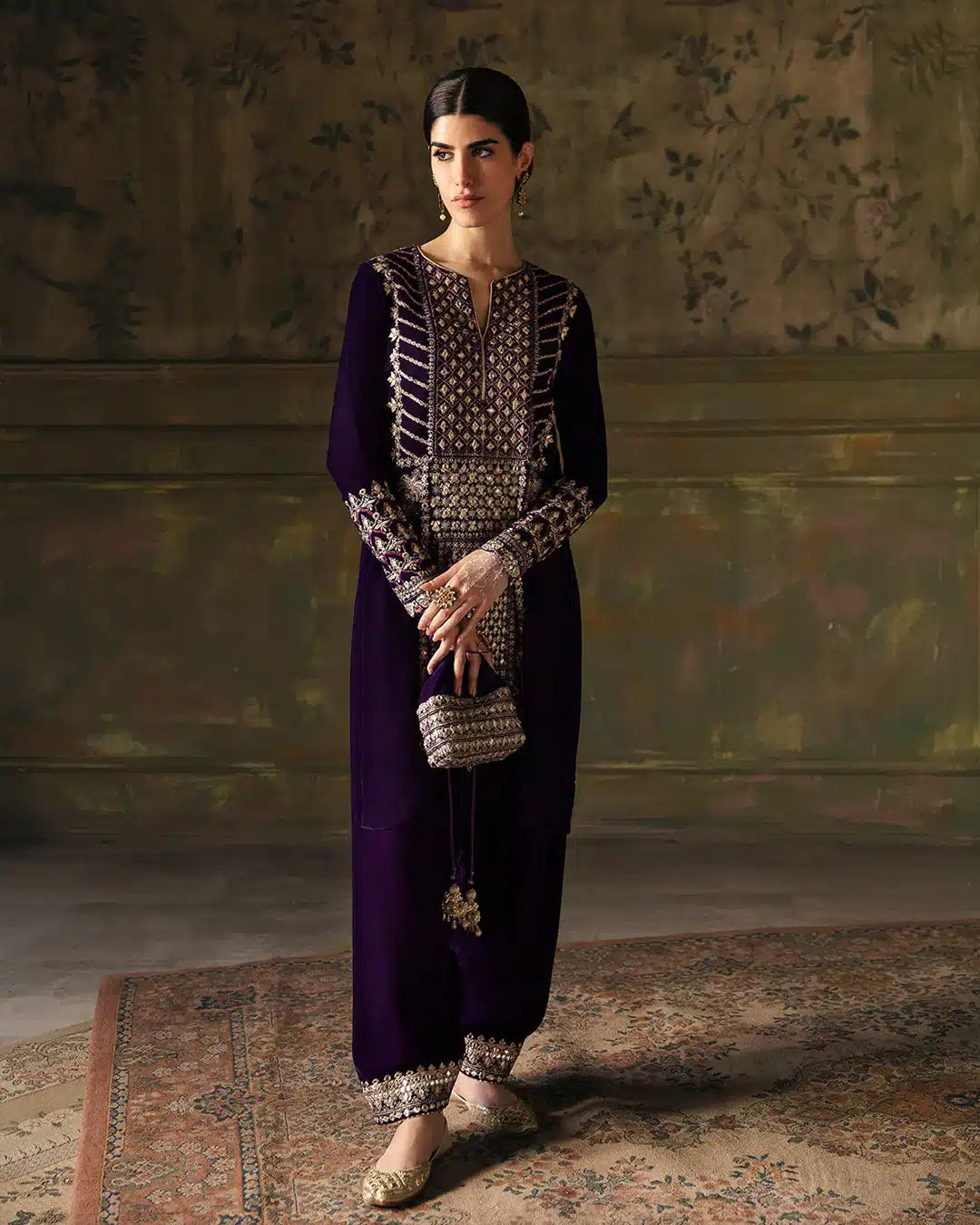 Faiza Saqlain | Manaar Luxe Formals 23 | Elayha -  Faiza Saqlain  - Original Designer Dress - House of Maryam
