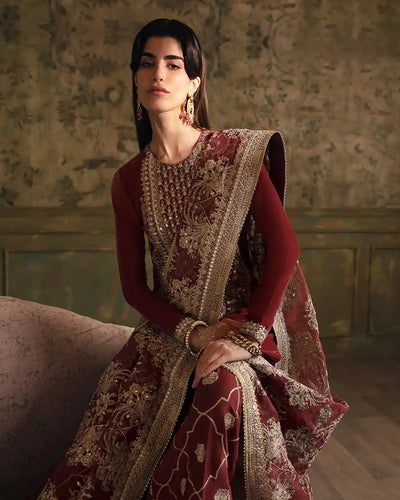 Faiza Saqlain | Manaar Luxe Formals 23 | Negar -  Faiza Saqlain Bridal - Original Designer Dress - House of Maryam