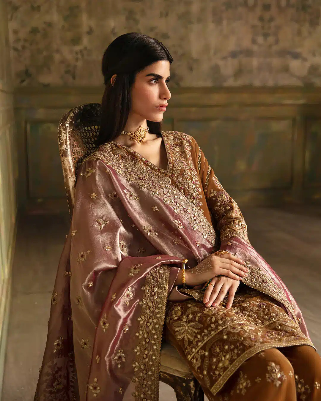 Faiza Saqlain | Manaar Luxe Formals 23 | Lamees -  Faiza Saqlain Bridal - Original Designer Dress - House of Maryam