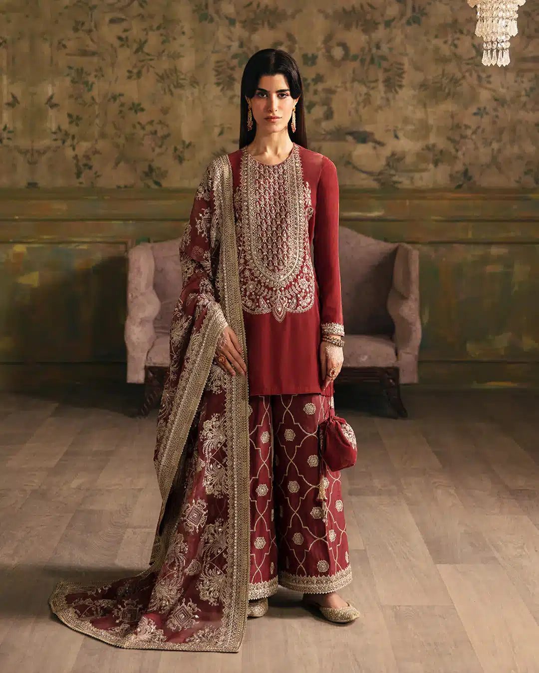 Faiza Saqlain | Manaar Luxe Formals 23 | Negar -  Faiza Saqlain Bridal - Original Designer Dress - House of Maryam