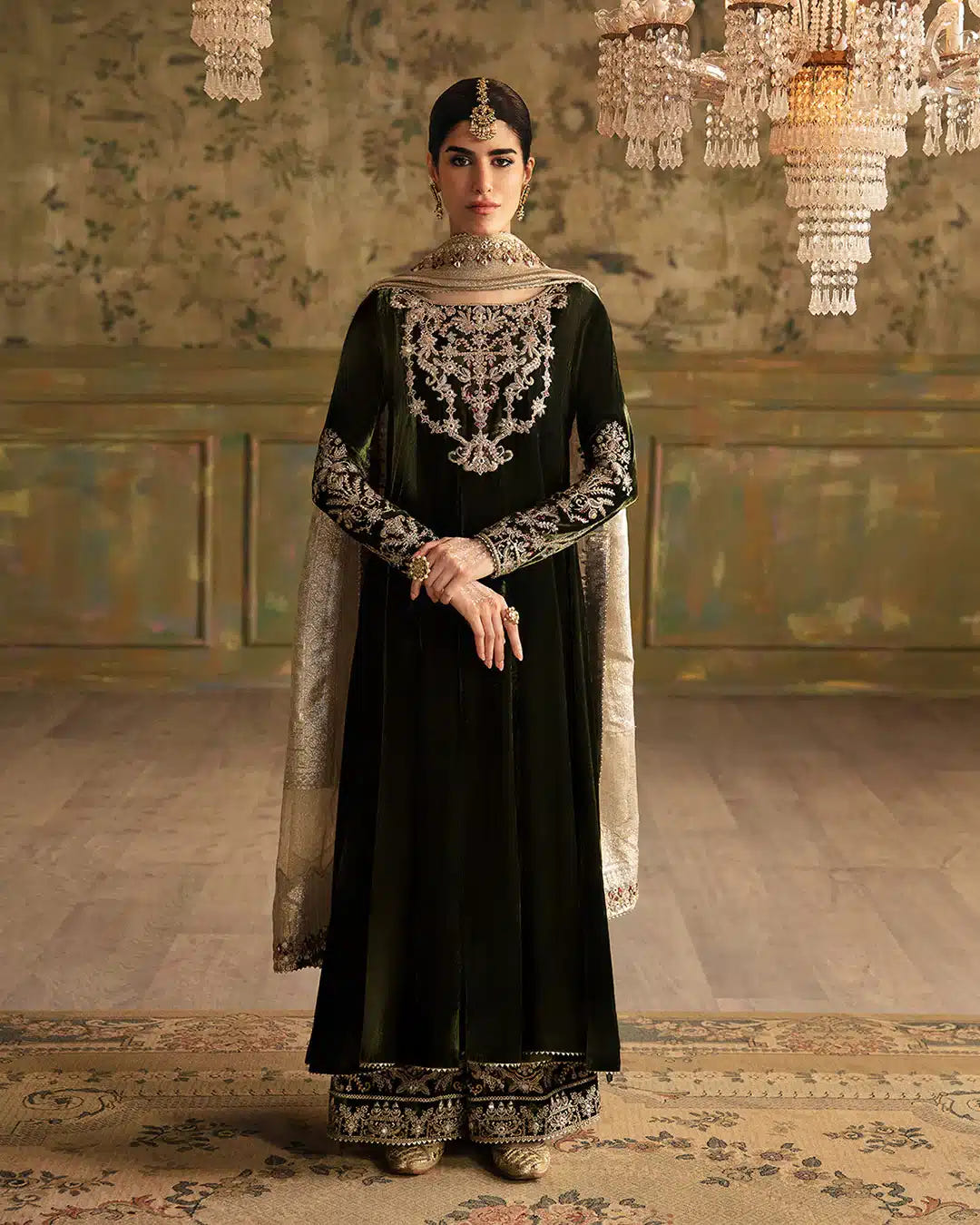Faiza Saqlain | Manaar Luxe Formals 23 | Tissa -  Faiza Saqlain Bridal - Original Designer Dress - House of Maryam