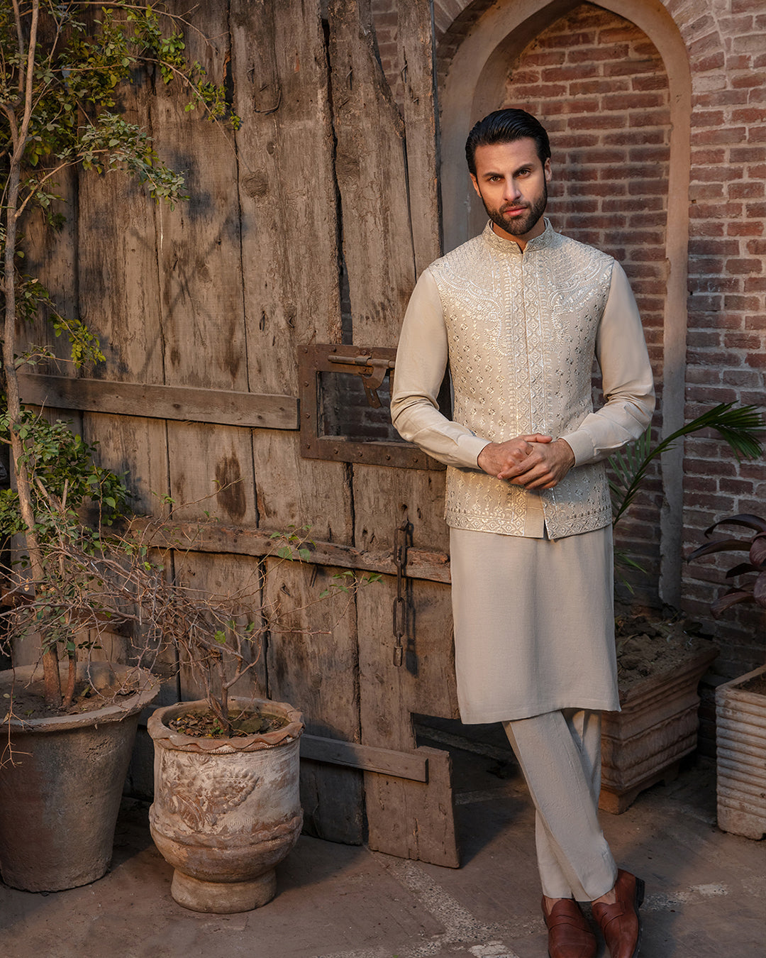 Pakistani Menswear | Feret by Designer House of Maryam Ltd. - House of Maryam - Pakistani Designer Ethnic Wear in {{ shop.shopifyCountryName }}