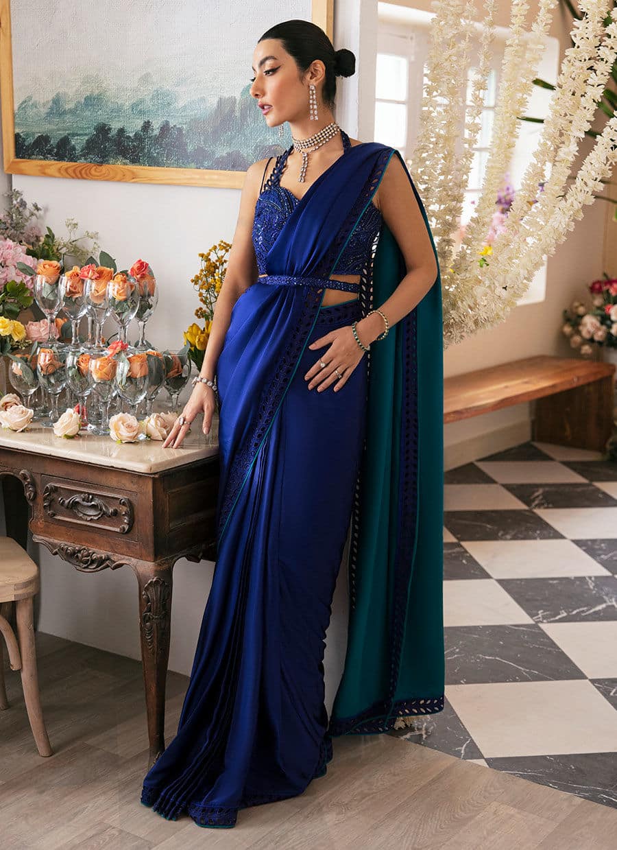 Farah Talib Aziz | Mayna Festive Luxe | ALMA OMBRE -  Farah Talib Aziz Bridal - Original Designer Dress - House of Maryam