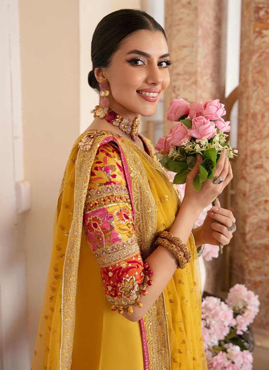 Farah Talib Aziz | Mayna Festive Luxe | AQIQ KIWI -  Farah Talib Aziz Bridal - Original Designer Dress - House of Maryam