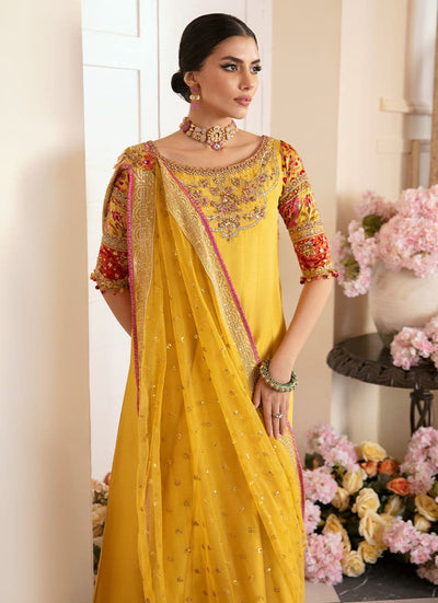 Farah Talib Aziz | Mayna Festive Luxe | AQIQ KIWI -  Farah Talib Aziz Bridal - Original Designer Dress - House of Maryam