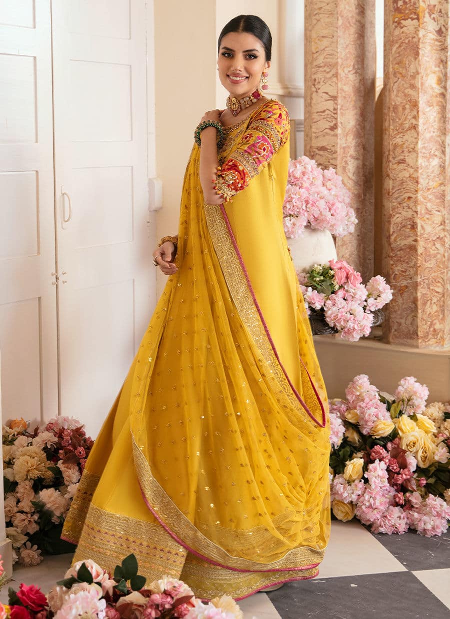 Farah Talib Aziz | Mayna Festive Luxe | AQIQ KIWI -  Farah Talib Aziz Bridal - Original Designer Dress - House of Maryam