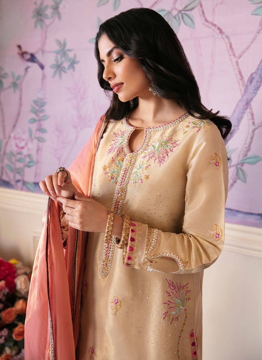 Farah Talib Aziz | Mayna Festive Luxe | NAROOD GOLD -  Farah Talib Aziz Bridal - Original Designer Dress - House of Maryam