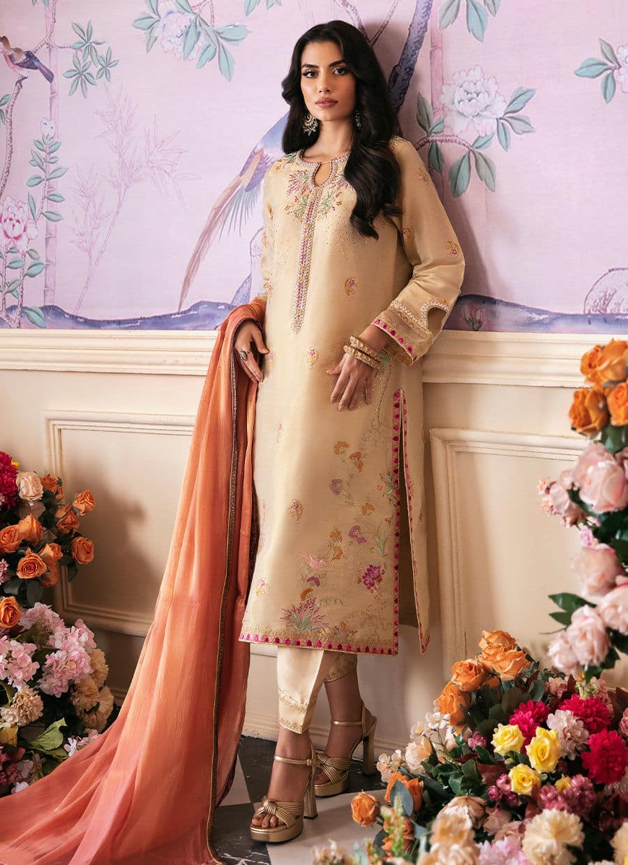 Farah Talib Aziz | Mayna Festive Luxe | NAROOD GOLD -  Farah Talib Aziz Bridal - Original Designer Dress - House of Maryam