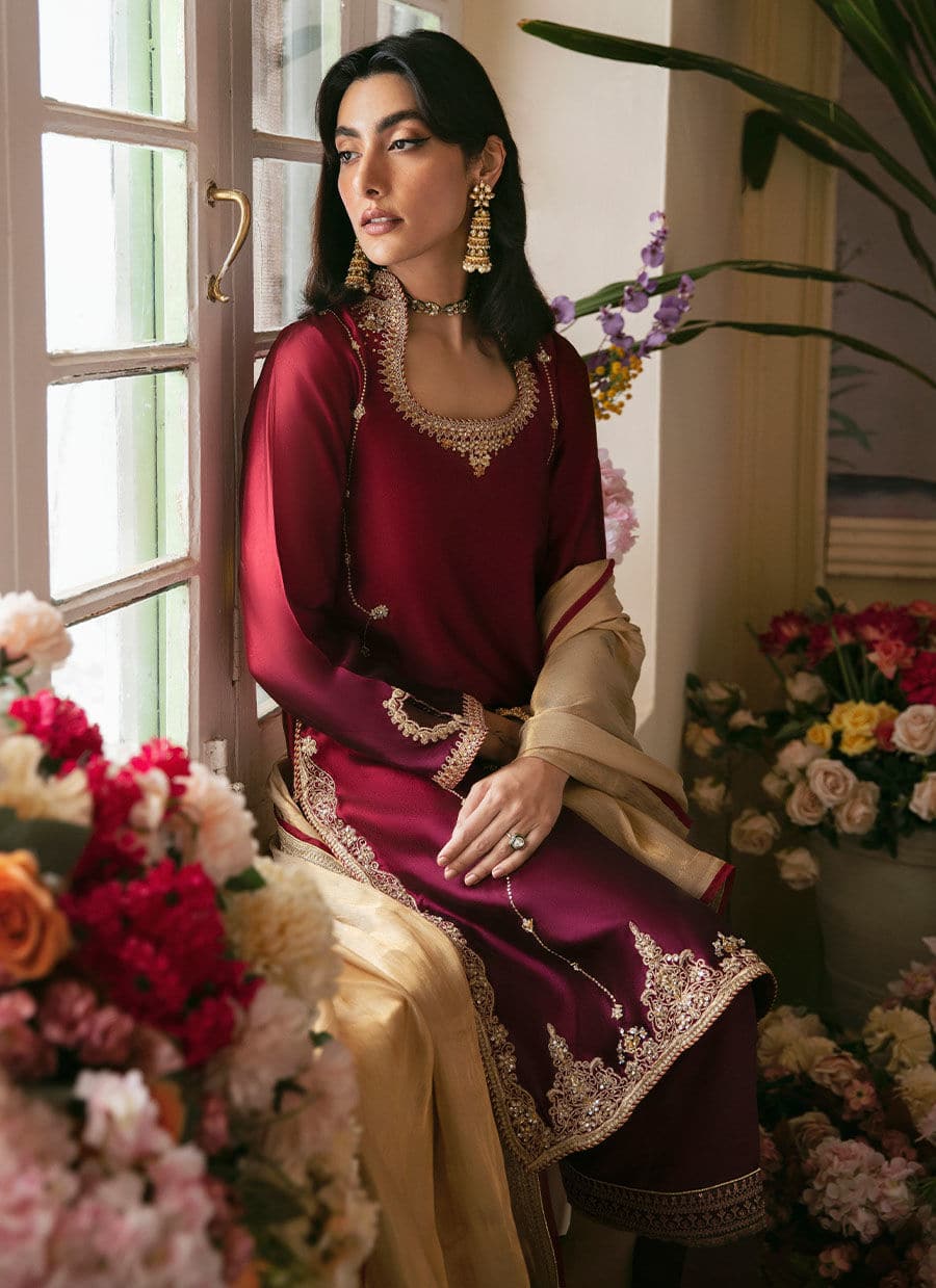 Farah Talib Aziz | Mayna Festive Luxe | ZIVA by Designer Farah Talib Aziz - House of Maryam - Pakistani Designer Ethnic Wear in {{ shop.shopifyCountryName }}