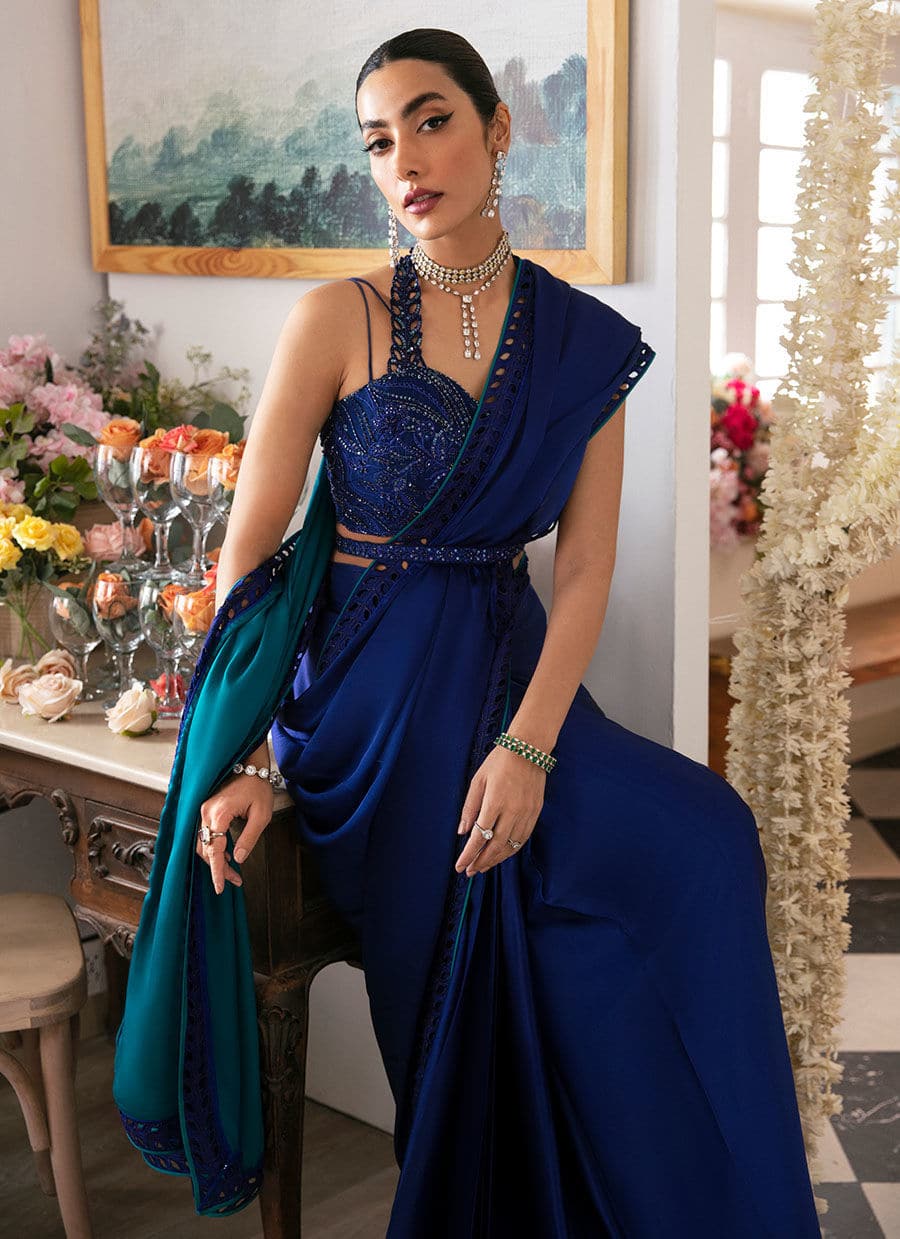 Farah Talib Aziz | Mayna Festive Luxe | ALMA OMBRE -  Farah Talib Aziz Bridal - Original Designer Dress - House of Maryam