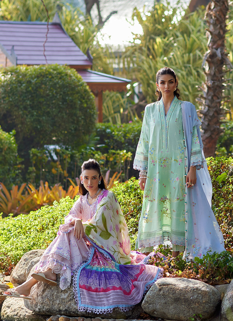 Farah Talib Aziz | Suay Lawn 24 | MISORA MINT -  Farah Talib Aziz Luxury - Original Designer Dress - House of Maryam