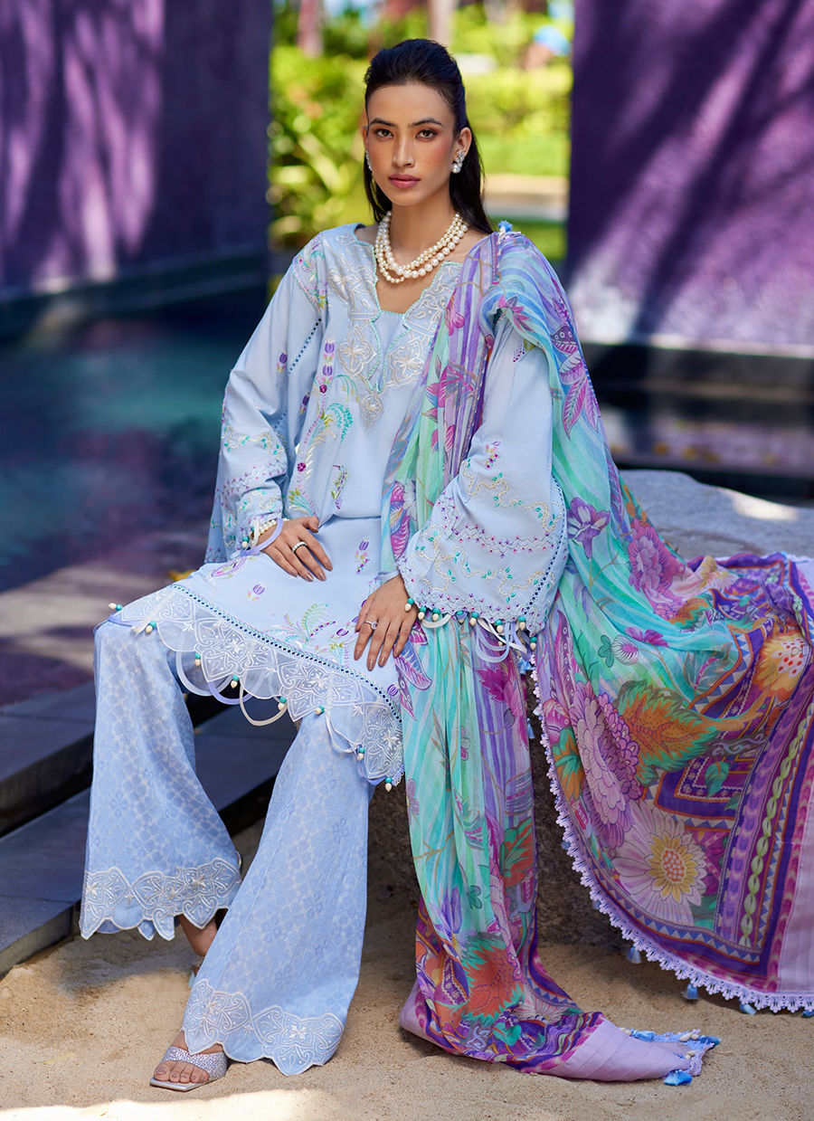 Farah Talib Aziz | Suay Lawn 24 | CALLISTA WEDGEWOOD -  Farah Talib Aziz Luxury - Original Designer Dress - House of Maryam