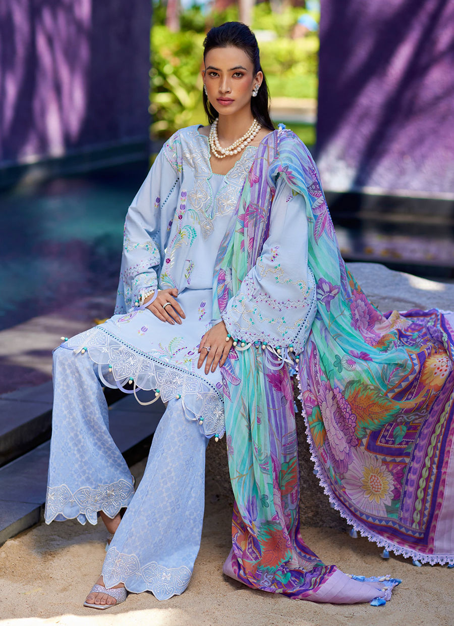 Farah Talib Aziz | Suay Lawn 24 | CALLISTA WEDGEWOOD by Farah Talib Aziz - House of Maryam