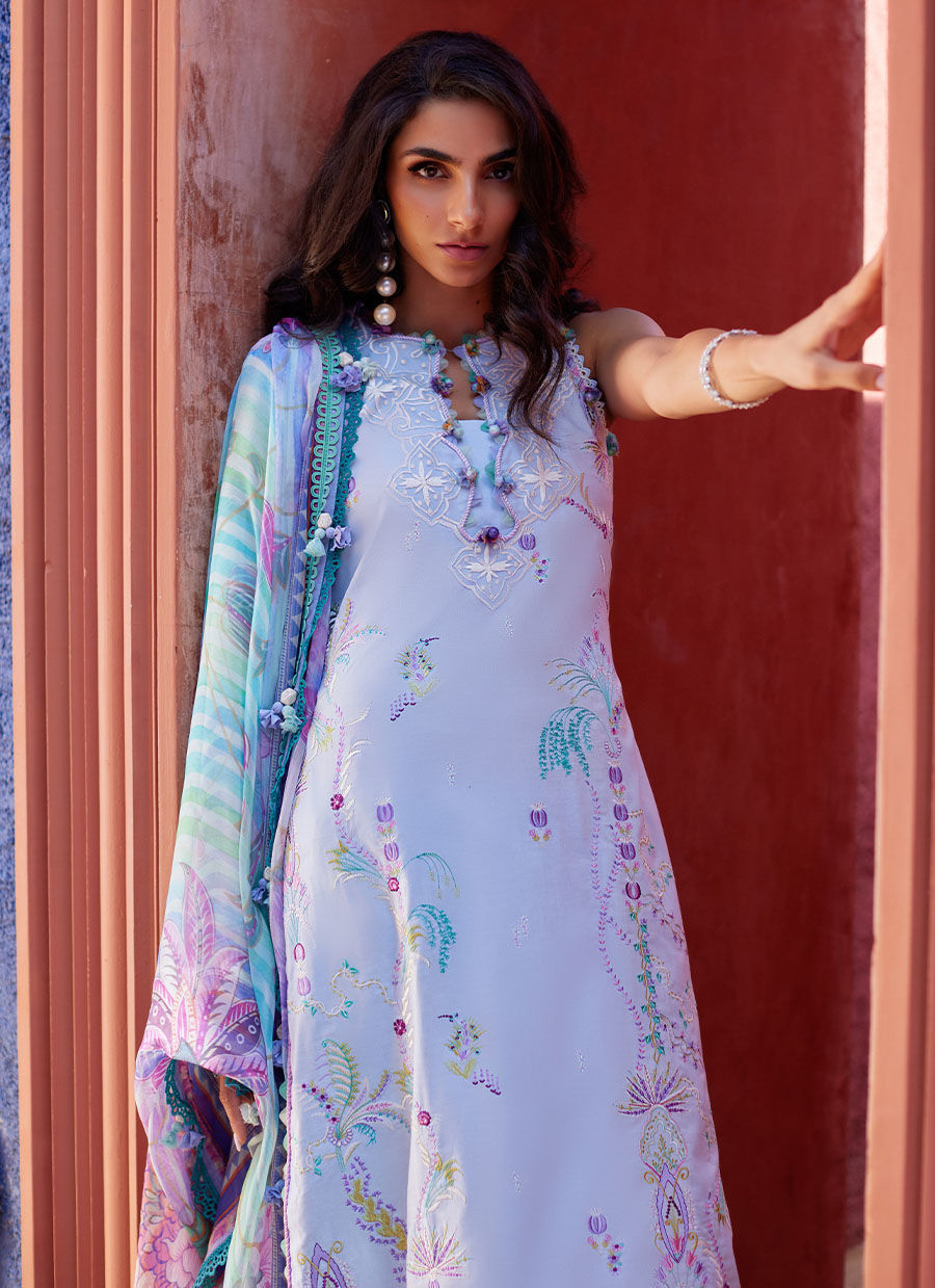 Farah Talib Aziz | Suay Lawn 24 | CALLISTA WEDGEWOOD -  Farah Talib Aziz Luxury - Original Designer Dress - House of Maryam