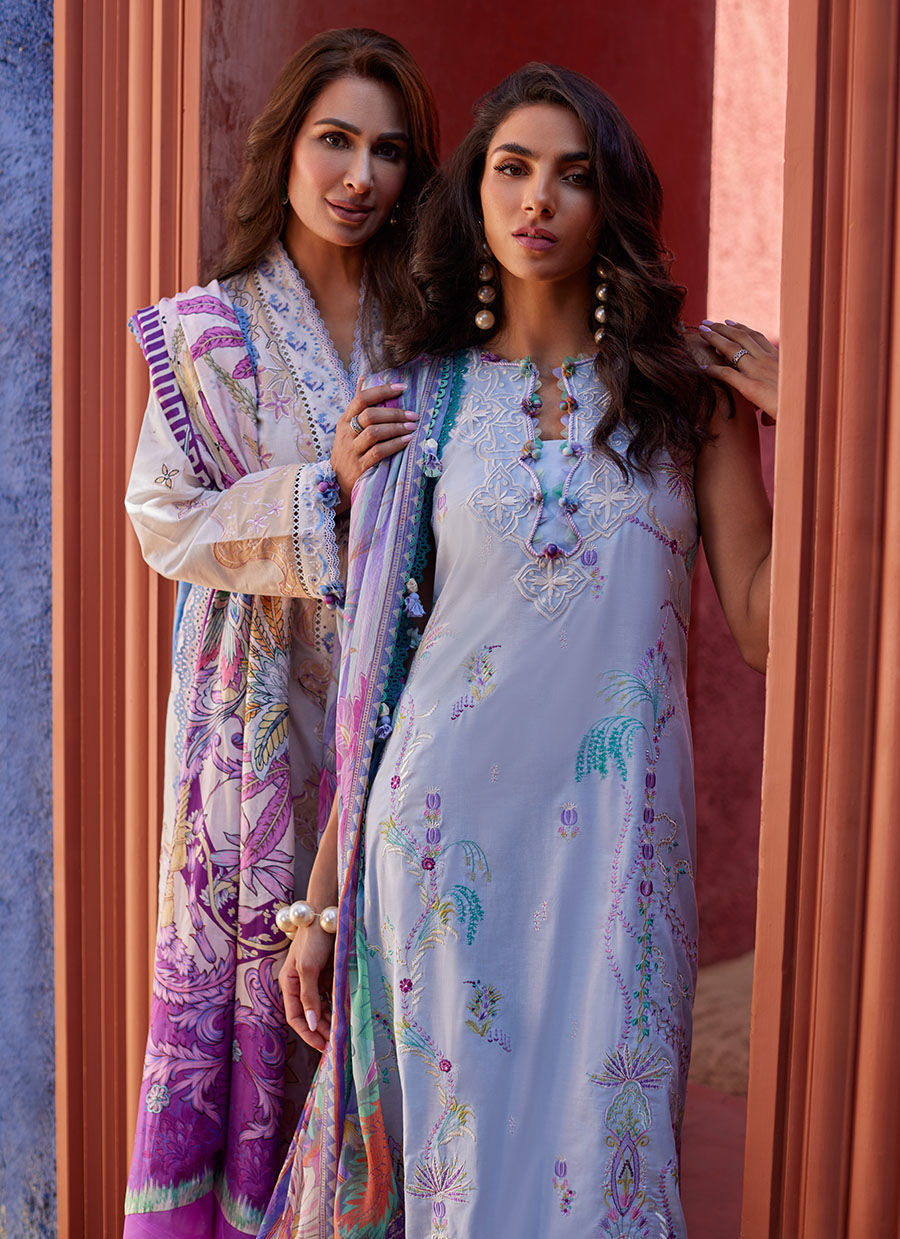 Farah Talib Aziz | Suay Lawn 24 | CALLISTA WEDGEWOOD -  Farah Talib Aziz Luxury - Original Designer Dress - House of Maryam
