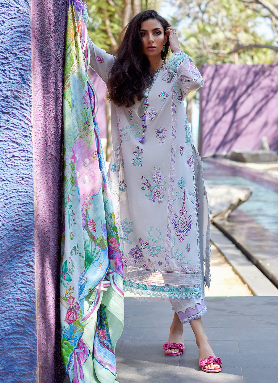 Farah Talib Aziz | Suay Lawn 24 | ZOELLA GREY by Farah Talib Aziz - House of Maryam