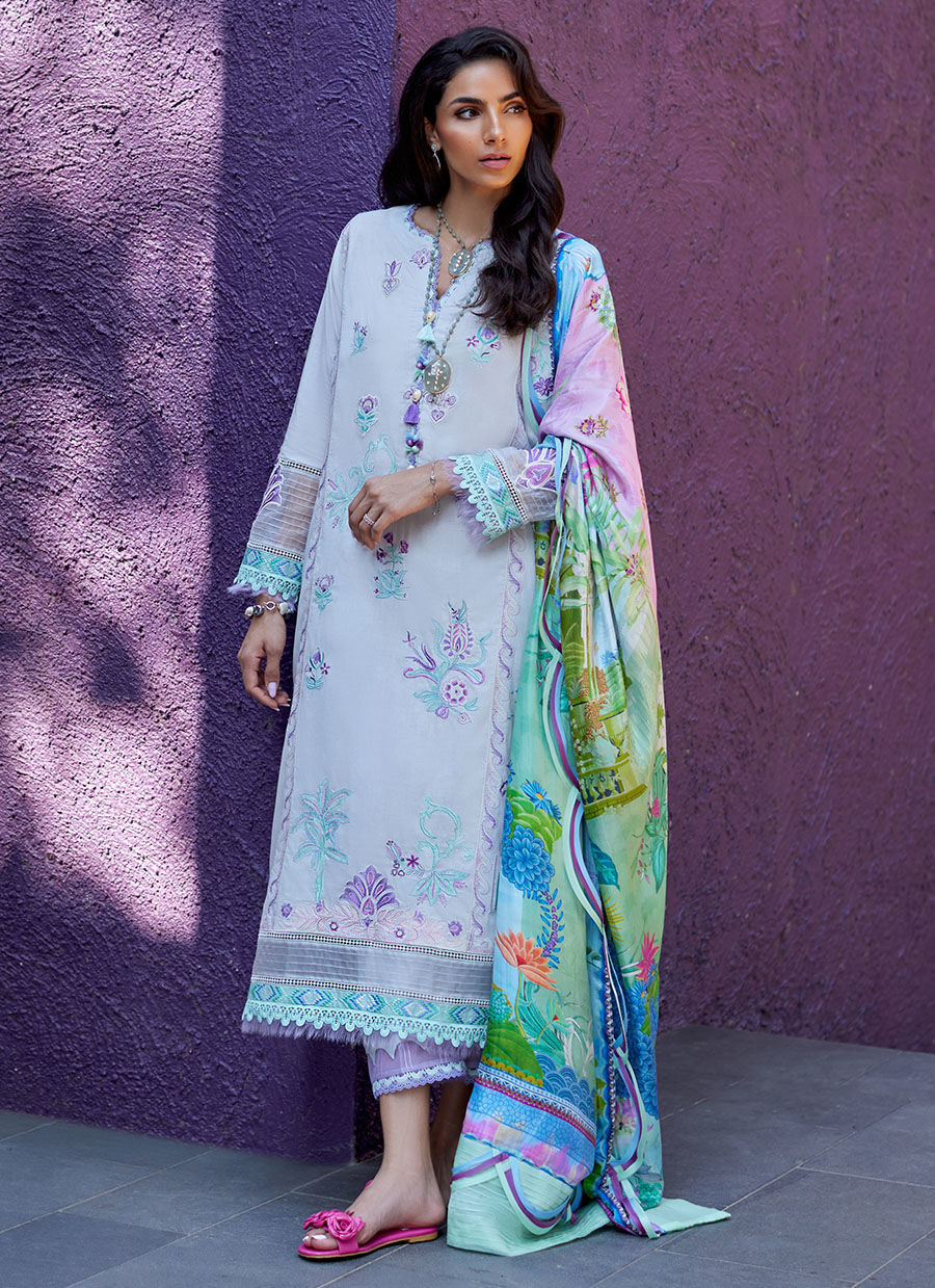 Farah Talib Aziz | Suay Lawn 24 | ZOELLA GREY by Farah Talib Aziz - House of Maryam