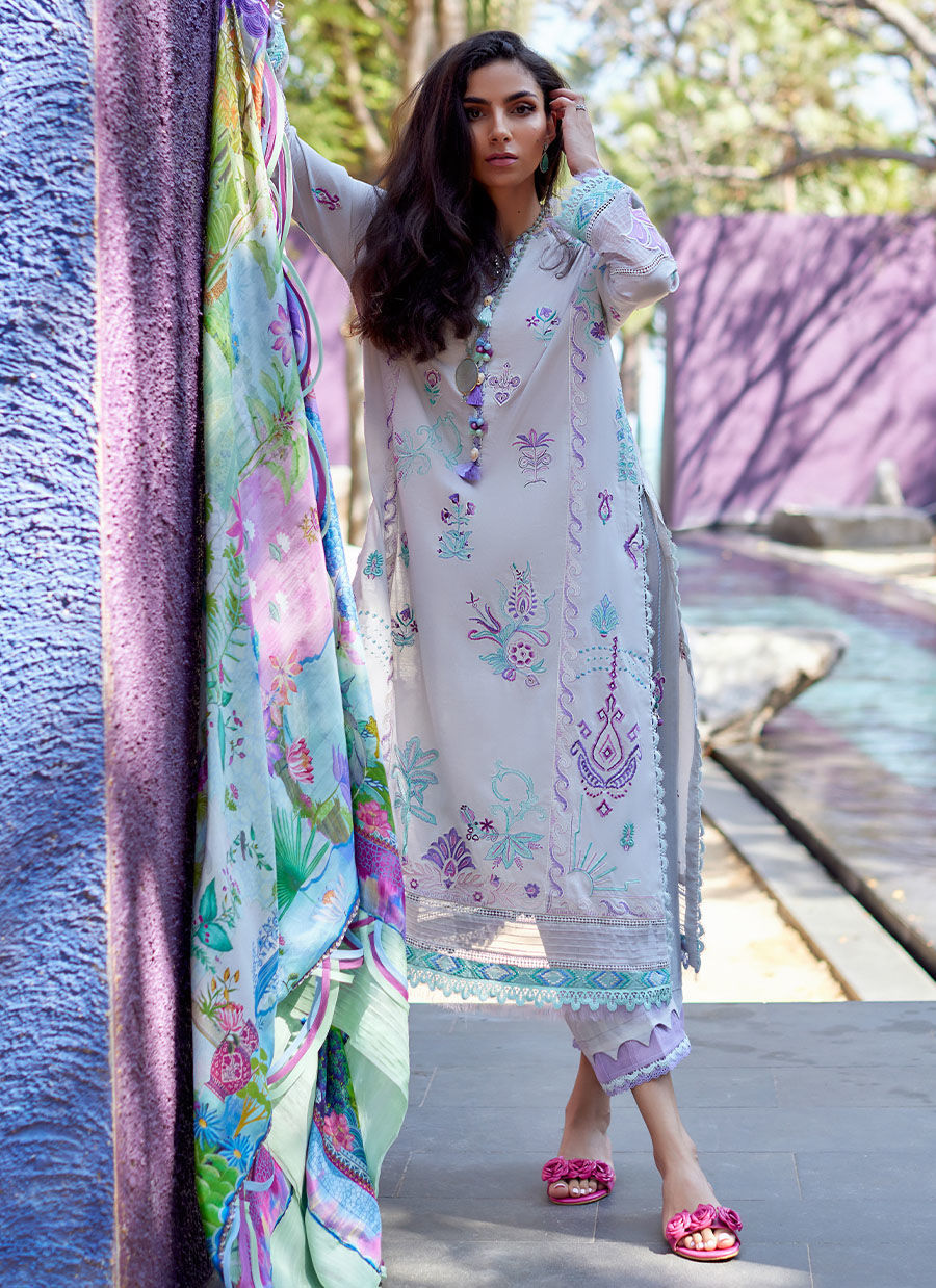 Farah Talib Aziz | Suay Lawn 24 | ZOELLA GREY by Farah Talib Aziz - House of Maryam